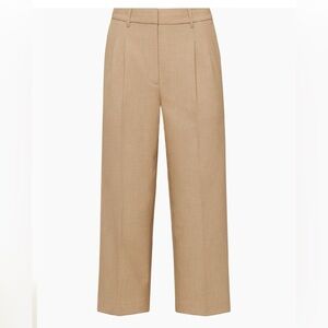 Aritzia Wilfred the Effortless Pant in tan brown size 10 like new